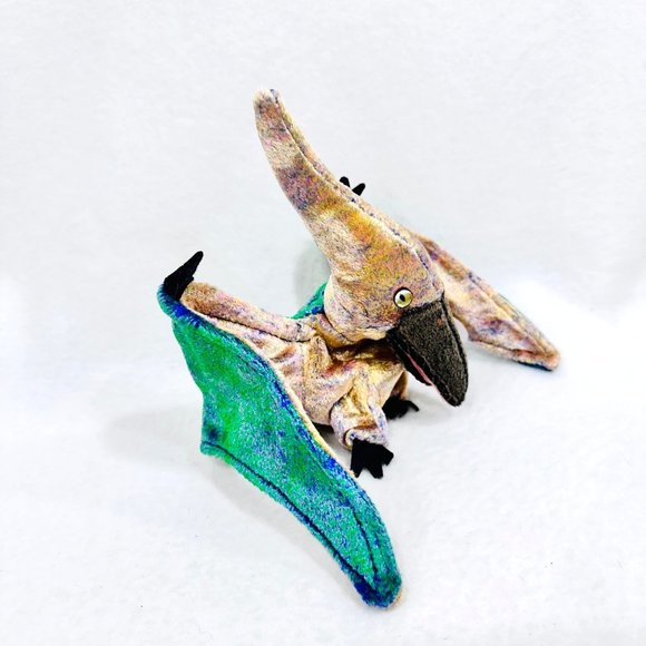 Y2K Ty Beanie Baby SWOOP the Pterodactyl - All Tags/Heart Protector - Picture 2 of 13